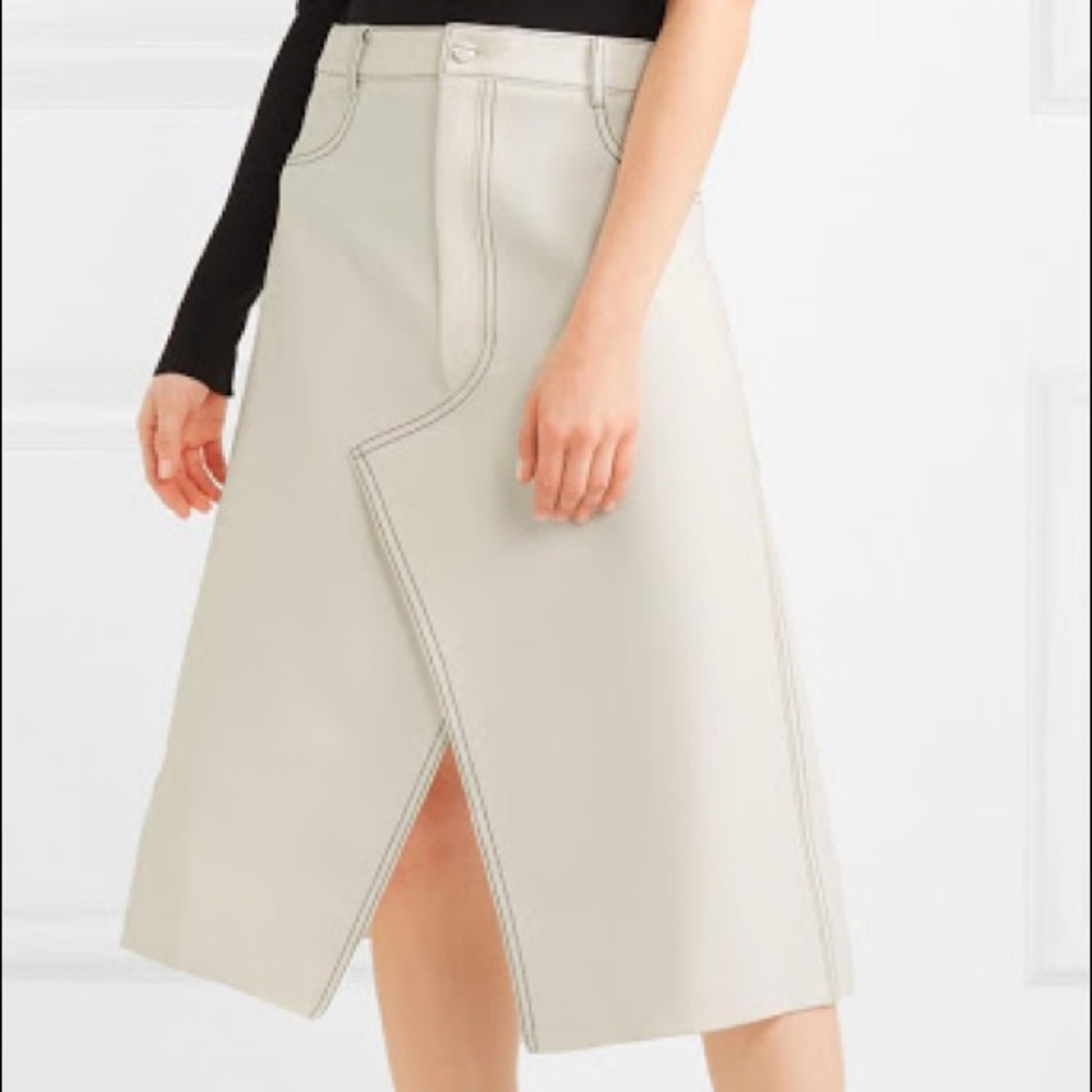 Dion Lee Shadow Stitch Midi Skirt